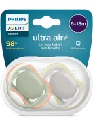 Philips Avent ultra air cumi 6-18 hó- 2 db-os csomag - Outlet termék