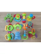 Wishtime csörgős rágóka szett, 11 db-os, OUTLET termék