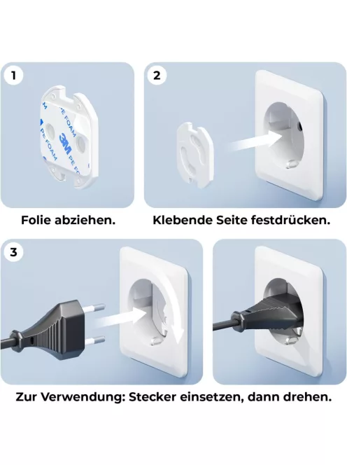deleyCon 10 db-os konnekorvédő szett, OUTLET termék
