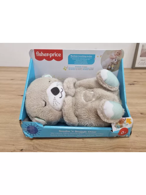 Fisher-Price szunnyadó vidra lágy zenével. OUTLET termék