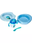 Chicco Let's Get Started 4 részes  étkészlet 6+hó, OUTLET termék