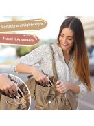 Tapadókorngos szilikon etetőszék játék fa karikákkal, OUTLET termék