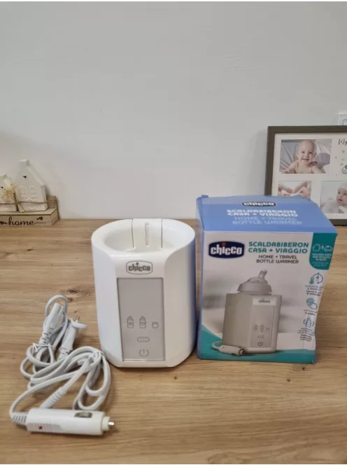 Chicco hordozható cumisüveg melegítő-autós és otthoni, OUTLET termék