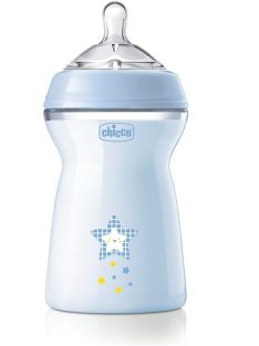   Chicco Natural Feeling cumisüveg, 330ml, 6 hó+, OUTLET termék