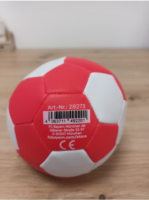 Fc Bayern München labda, 10 cm-es, OUTLET termék
