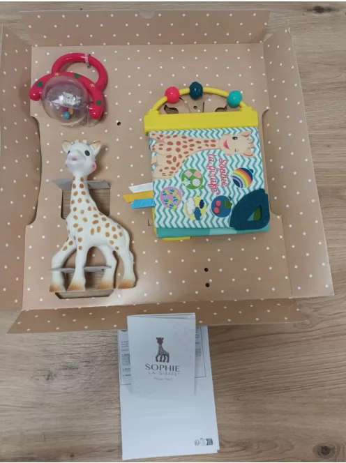 Sophie la Girafe 3 részes ajándékszett, OUTLET termék