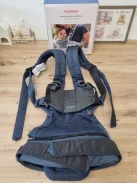 BabyBjörn Harmony 3D hálós babahordozó - sötétkék, OUTLET termék