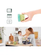 Babymoov üveg tárolóedények tetővel-8 db OUTLET termék , 4x220ml & 4x100ml- OUTLET termék