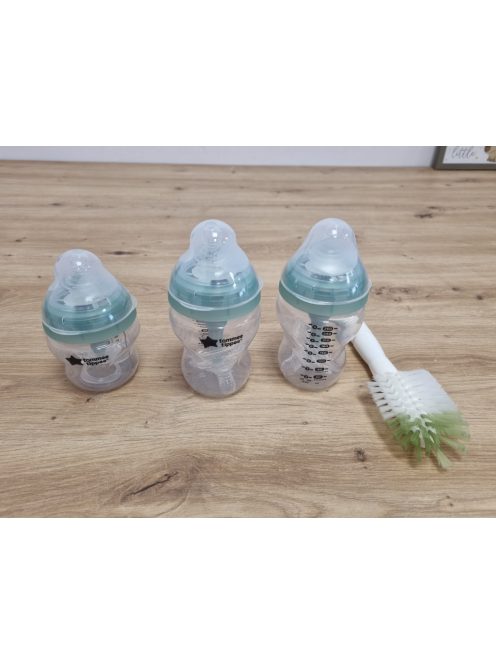 Tommee Tippee anti-colic cumisüveg szett 1x150ml, 2x260ml+kefe, OUTLET termék
