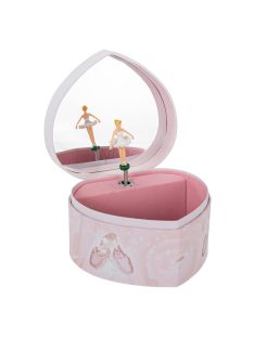   Trousselier szív alakú zenélő doboz-balerina, OUTLET termék