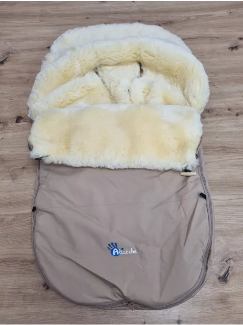 Altabebe bárányszőrmés univerzális téli lábzsák, OUTLET termék