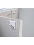 Norjews mágneses szekrényzár, 20 zár + 2 kulcs, OUTLET termék