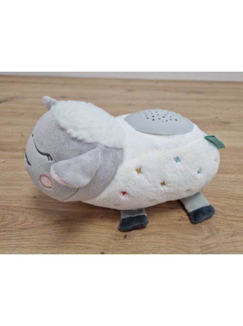 Badabulle Lulu a bárány zenélő és világító plüss, OUTLET termék