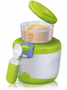   Chicco System Easy Meal hűtartó bébiétel tároló kanállal, OUTLET termék