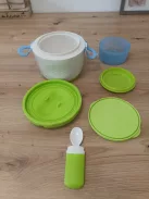 Chicco System Easy Meal hűtartó bébiétel tároló kanállal, OUTLET termék
