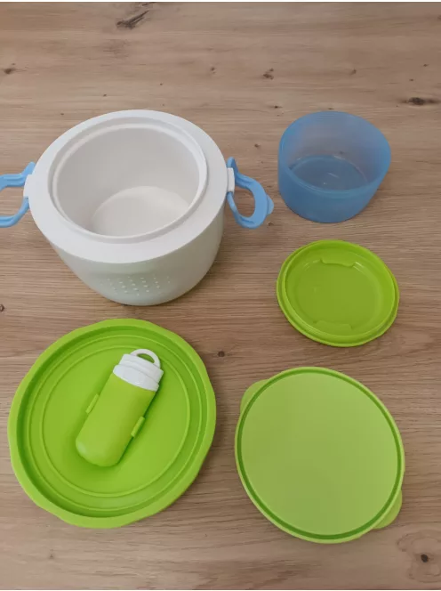 Chicco System Easy Meal hűtartó bébiétel tároló kanállal, OUTLET termék