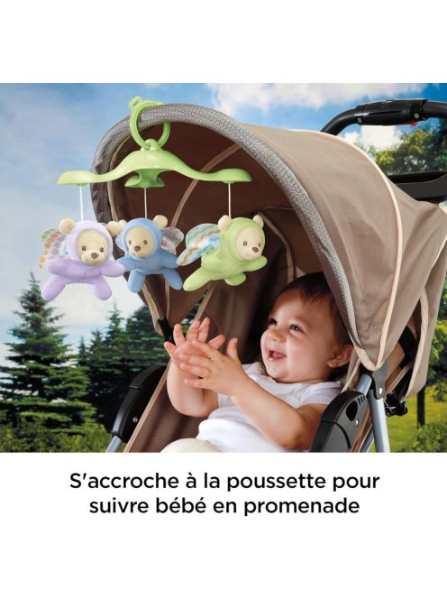 Fisher Price távirányítós, projektoros 3in1-ben zenélő-forgó OUTLET termék