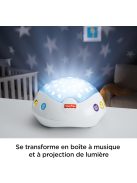 Fisher Price távirányítós, projektoros 3in1-ben zenélő-forgó OUTLET termék
