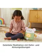 Fisher-Price meditáló egér plüss OLASZ nyelvű, OUTLET termék