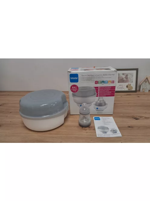 Mam 6 az 1-ben elektromos sterilizáló teteje cumisüveggel, OUTLET termék