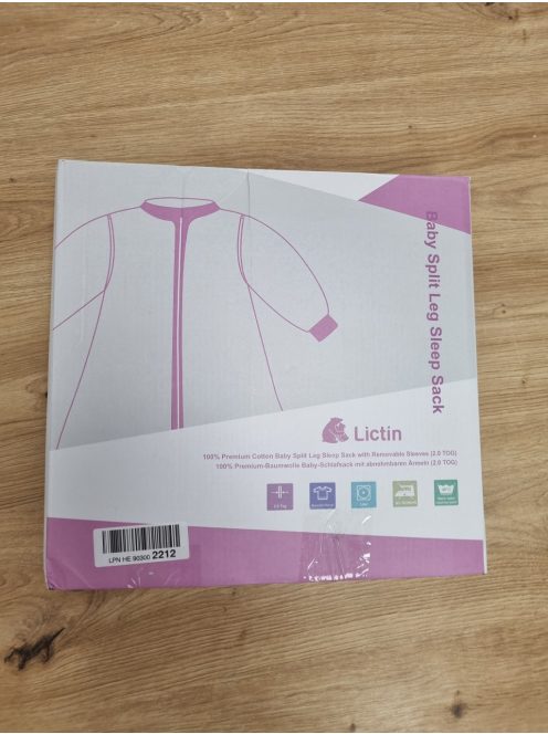 Lictin Baby Split Leg baba hálózsák 2.0 TOG 95-ös, OUTLET termék