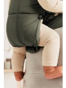 BabyBjörn babahordozó Mini, Comfy cotton-sötétzöld. OUTLET termék