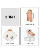 Hauck Carry N Play 3 az 1-ben téli babahordozó, lábzsák. OUTLET termék