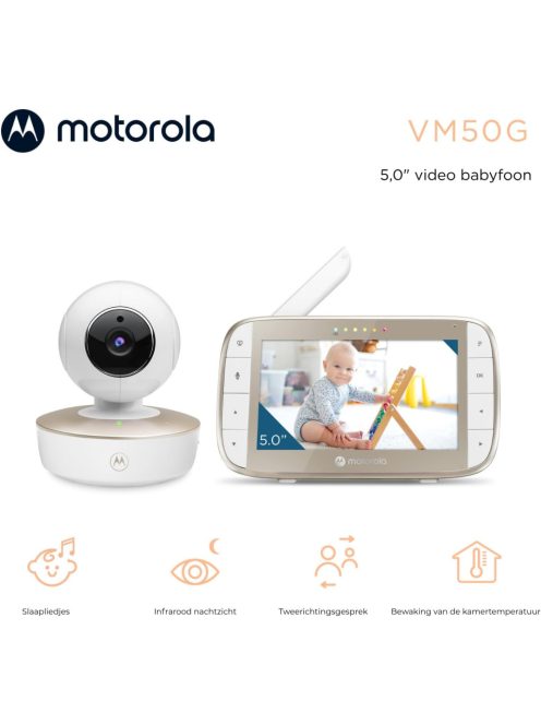 Motorola VM50G kamerás bébiőr, OUTLET termék