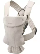 BABYBJÖRN Mini Soft hordozó- light beige Outlet termék