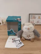 Tommee Tippee OllieOwl Deluxe alvást segítő plüss bagoly, OUTLET termék