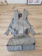 BabyBjörn One Air 3D Mesh babahordozó-szürke-bézs, OUTLET termék
