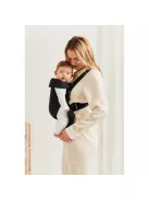 BabyBjörn babahordozó Mini, Comfy cotton-Black. OUTLET termék