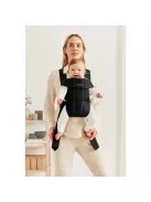 BabyBjörn babahordozó Mini, Comfy cotton-Black. OUTLET termék