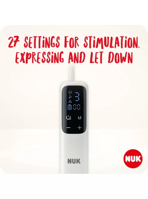 Nuk Soft&Easy elektromos dupla mellszívó, OUTLET termék