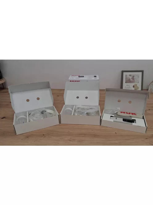 Nuk Soft&Easy elektromos dupla mellszívó, OUTLET termék