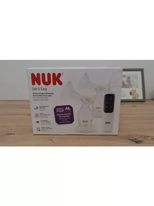 Nuk Soft&Easy elektromos dupla mellszívó, OUTLET termék