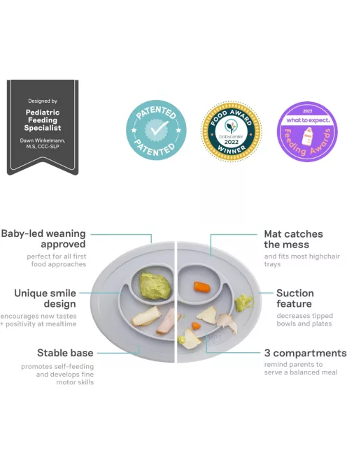 EZPZ Mini Mat szilikon csúszásmentes tányér, OUTLET termék