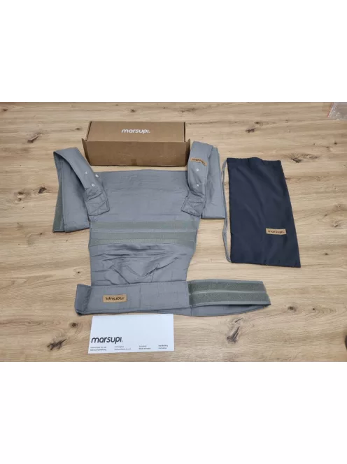 Marsupi Classic 2.0 hordozó - szürke (XL), OUTLET termék