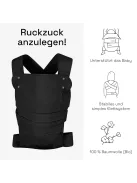 Marsupi Classic 2.0 hordozó - fekete (S/M), OUTLET termék