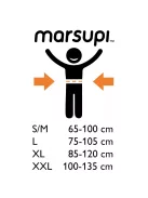 Marsupi Classic 2.0 hordozó - fekete (S/M), OUTLET termék