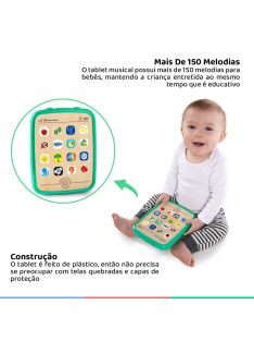   Baby Einstein Hape Magic Touch Tablet fából. OUTLET termék