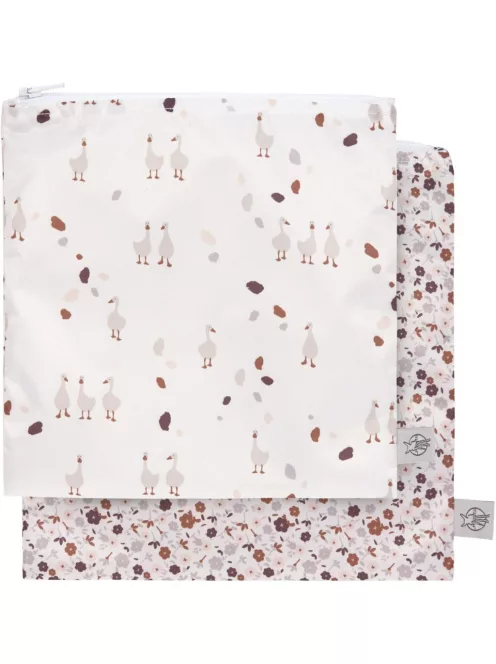 Lässig ételhordozó uzsonnás zacskó-2db, OUTLET termék