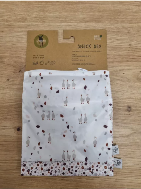 Lässig ételhordozó uzsonnás zacskó-2db, OUTLET termék