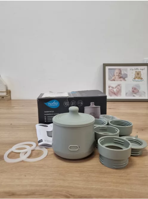 Nuvita 1162 Warm'n'Go hordozható cumisüveg melegítő, OUTLET termék