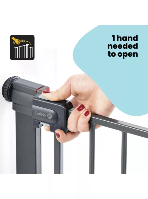 Safety 1st Easy Close fém ajtórács 73-80cm, OUTLET termék