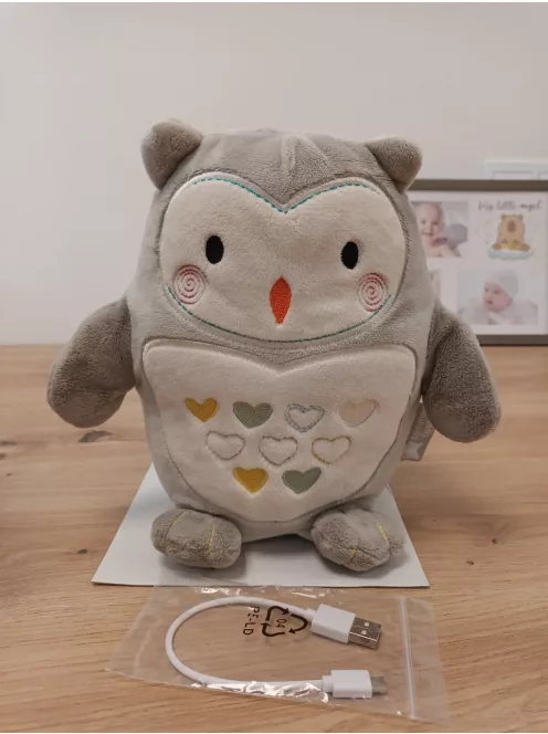 Tommee Tippee zenélő világító alvássegítő bagoly, OUTLET termék