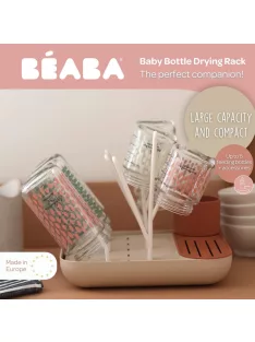   Béaba cumisüveg szárító állvány-Terracotta, OUTLET termék