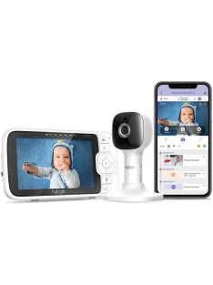   Hubble Connected Nursery Pal Cloud kamerás bébiőr, OUTLET termék