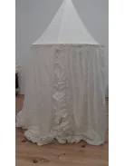Jollein Canopy Vintage elefántcsont baldachin 245 cm, OUTLET termék