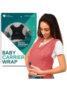 Koala Babycare babahordozó, max 9 kg-bordó, OUTLET termék
